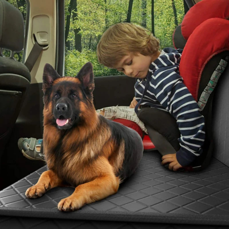 PawSafe™ Hond Autostoel Cover – 100% Waterdicht, Anti-Slip & Veiligheidsriemen | Bescherm Je Auto & Houd Je Hond Comfortabel