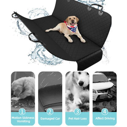 PawSafe™ Hond Autostoel Cover – 100% Waterdicht, Anti-Slip & Veiligheidsriemen | Bescherm Je Auto & Houd Je Hond Comfortabel